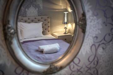 Фото номера Двухместный номер с 1 кроватью или 2 отдельными кроватями Отель Hotel Madelaine г. Львувек-Слёнски 8